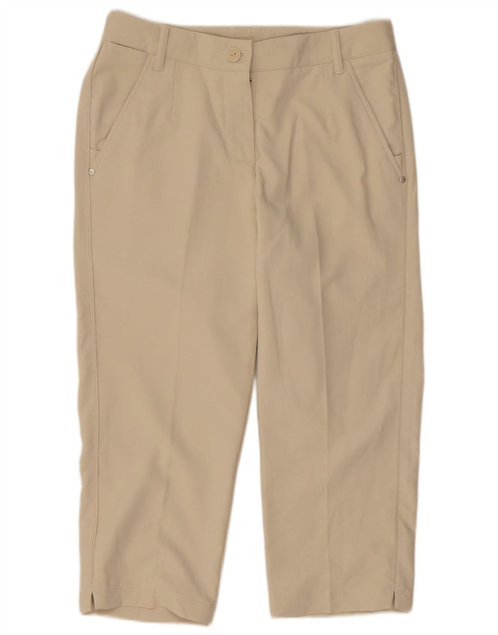 Puma Damen Caprihose W28 L20 Beige Polyester