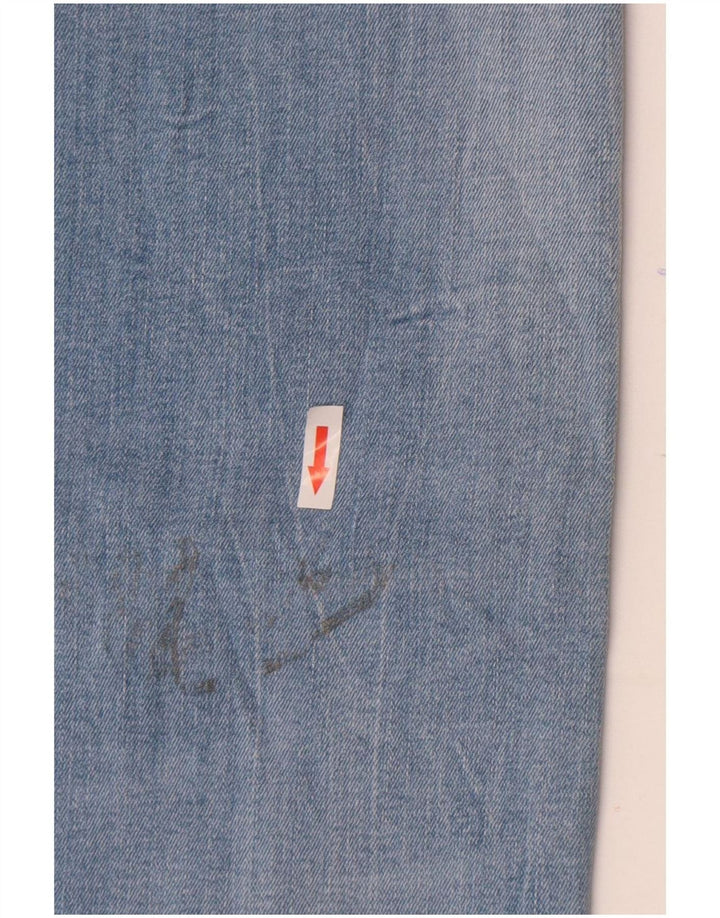 Calvin Klein Herren Slim Jeans W32 L32 Blaue Baumwolle