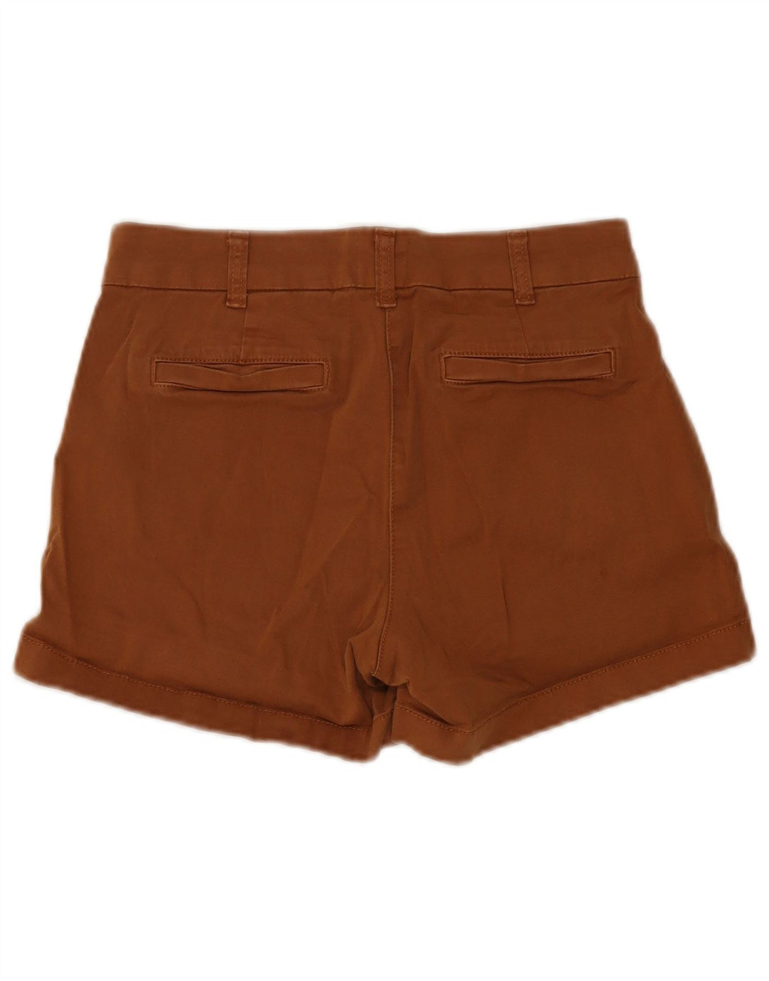 J. CREW Damen Chino-Shorts US 2 XS W28 Braune Baumwolle