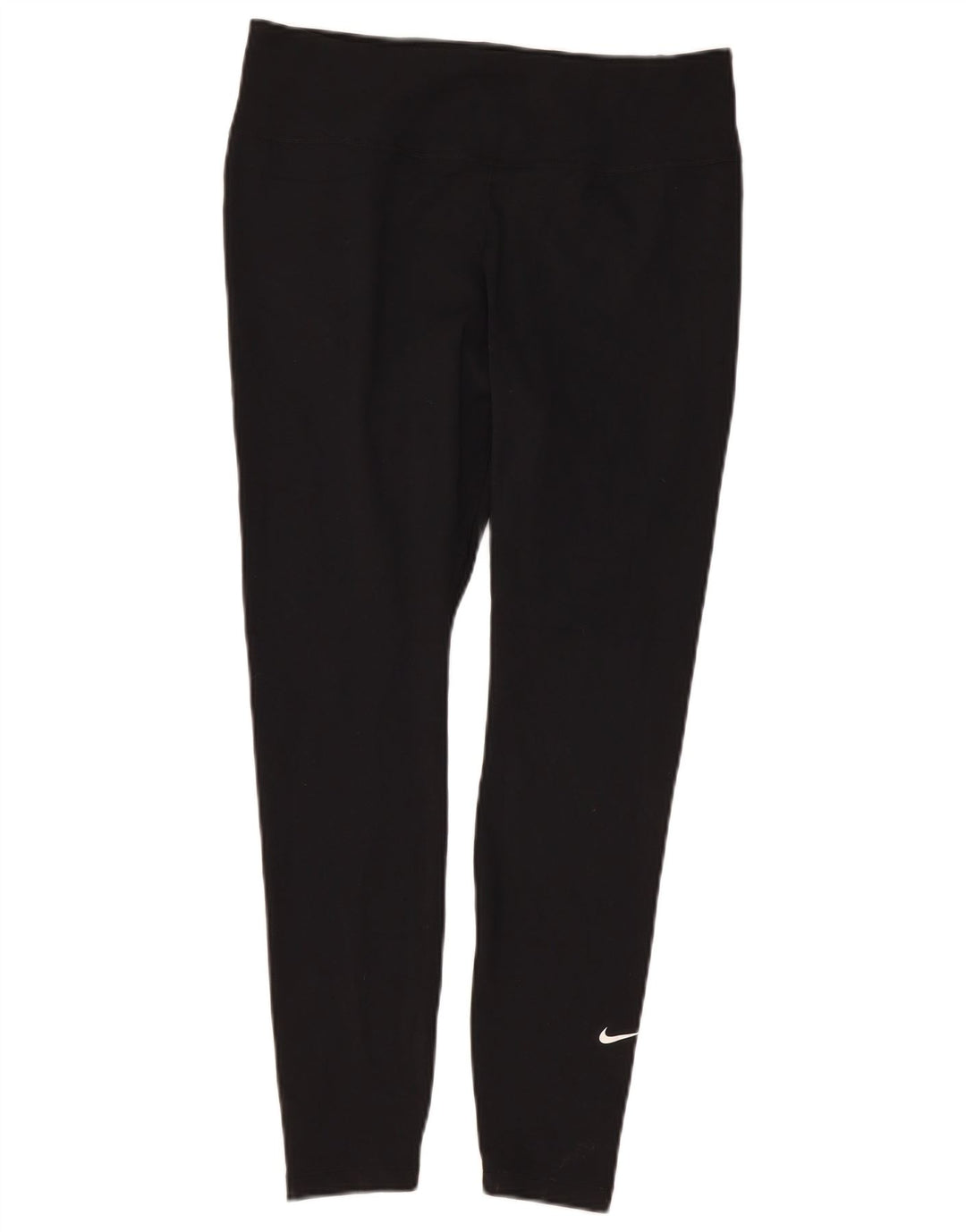 Nike Damen Dri Fit Leggings UK 14 Large Schwarz Polyester