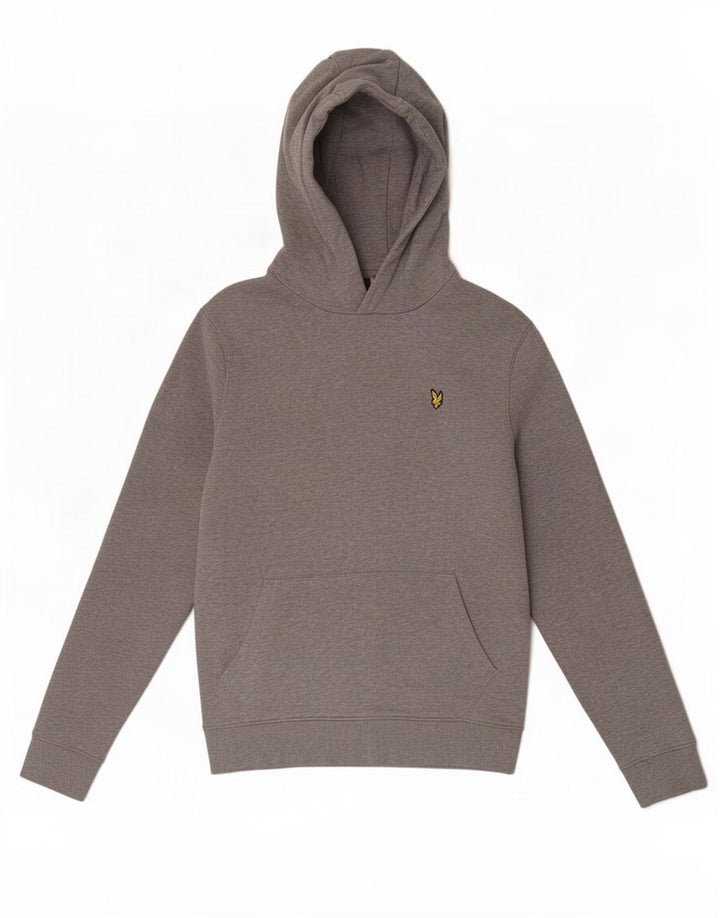 Lyle & Scott Herren-Kapuzenpullover, Größe S, Grau, Baumwolle