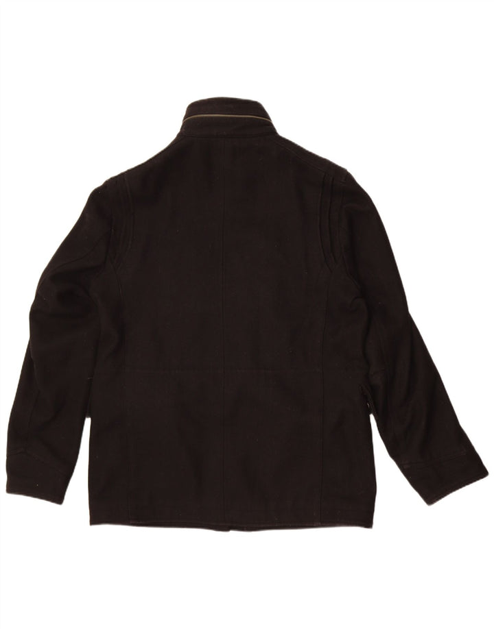 Quiksilver Herren-Utility-Jacke UK 38 Mittelschwarze Wolle