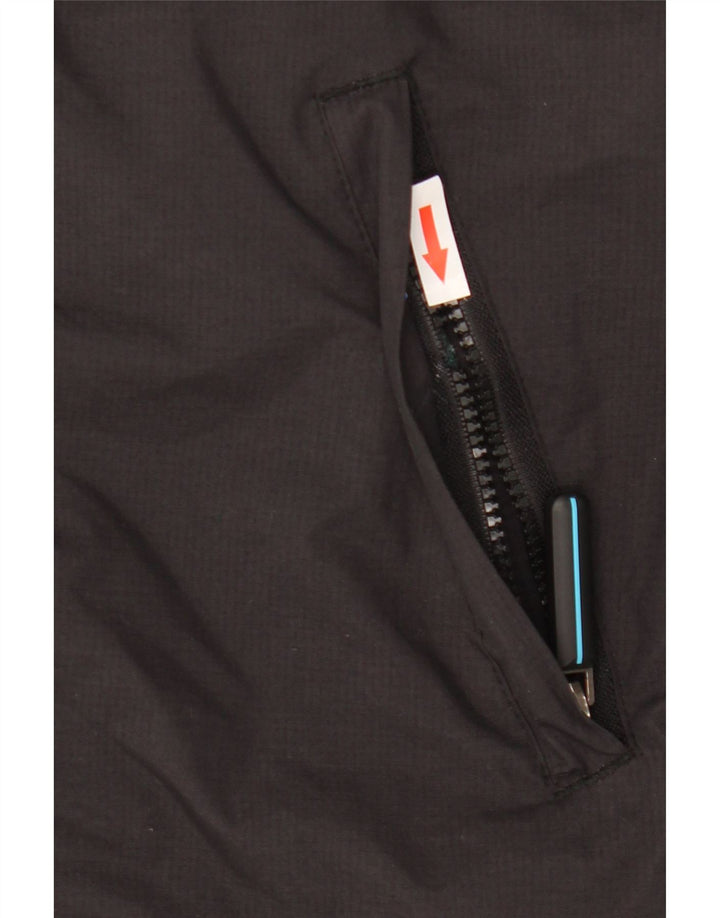 Superdry Herren Regenjacke UK 40 Large Schwarz Nylon