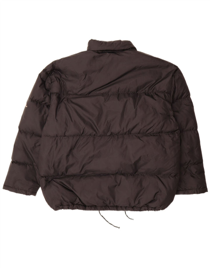 Le Frog Herren Wattierte Jacke UK 42 XL Schwarz Polyamid