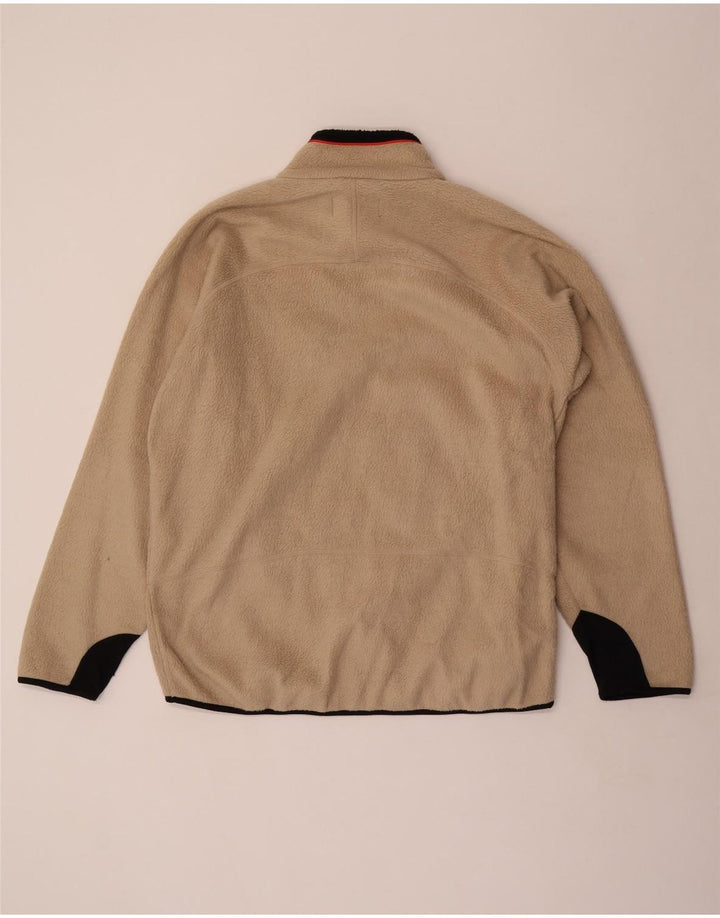 Fila Herren Fleecejacke UK 44 2XL Beige Polyester