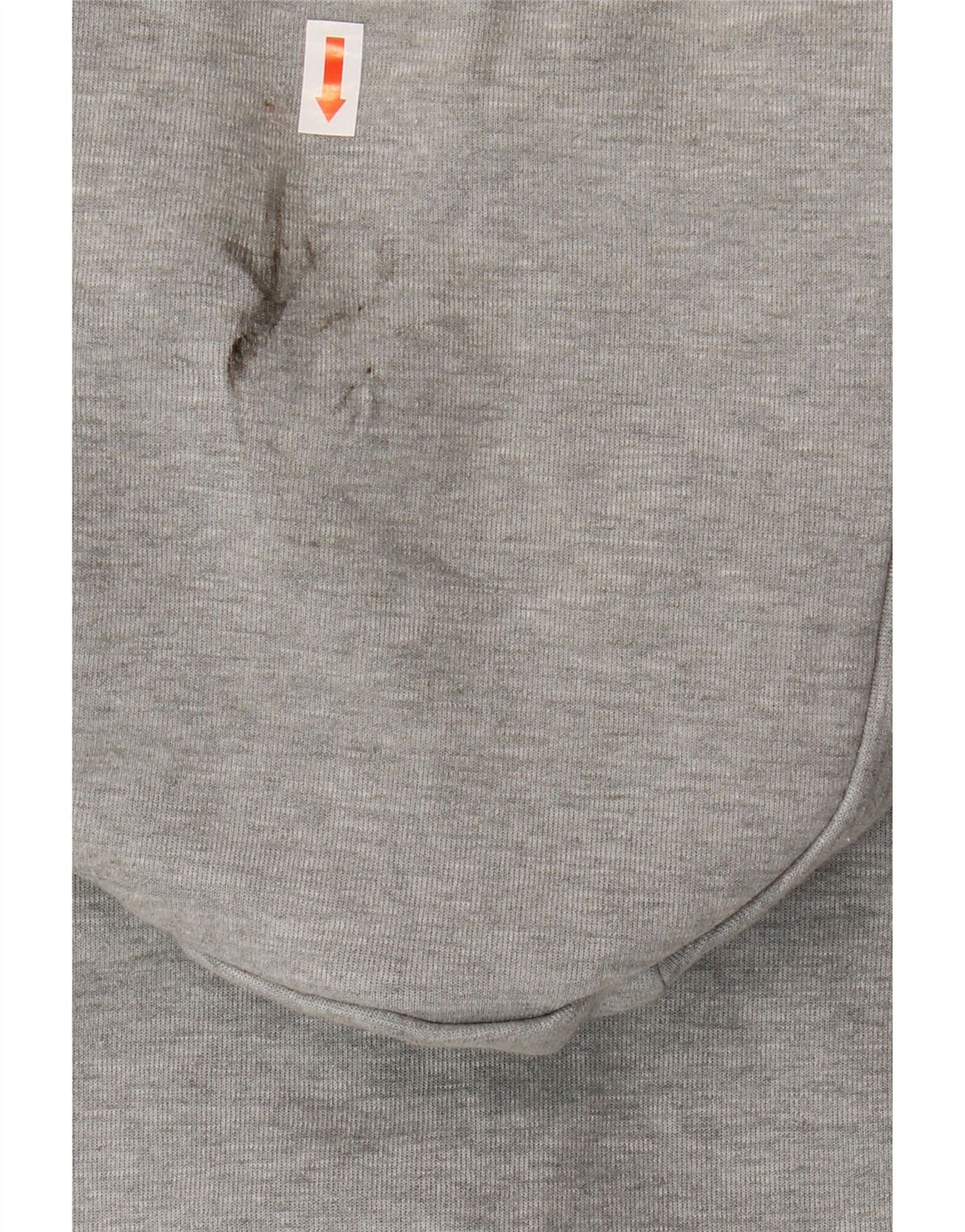 NIKE Herren-Kapuzenpullover mit Reißverschluss, groß, graue Baumwolle