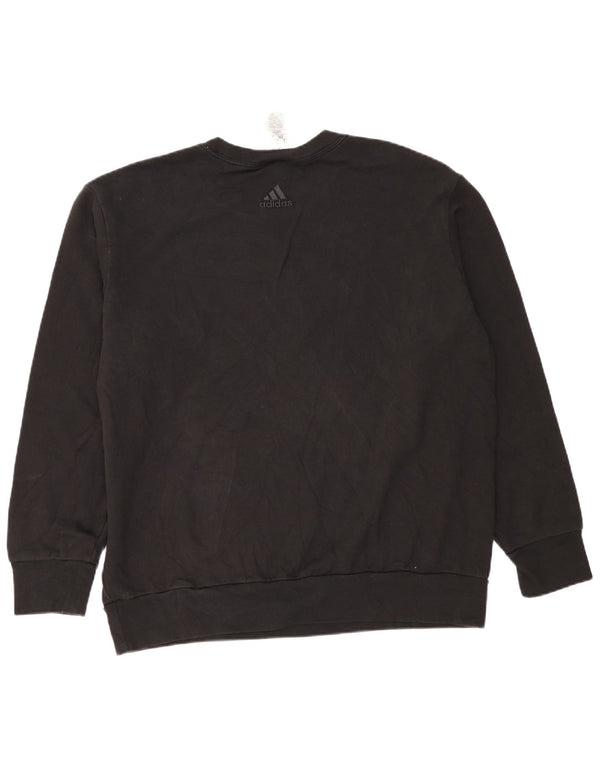 Adidas Herren Graphic Sweatshirt Pullover XL Schwarz Baumwolle