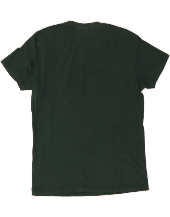 ELLESSE Mens Heritage Graphic T-Shirt Top Medium Green Cotton Vintage Ellesse and Second-Hand Ellesse from Messina Hembry 