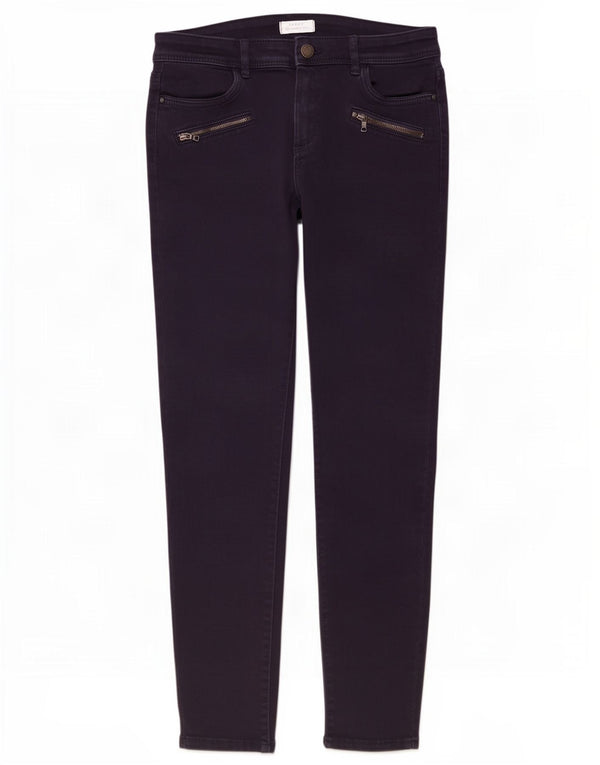 Esprit Damen Slim Jeans UK 10 Small W28 L27 Marineblau Baumwolle