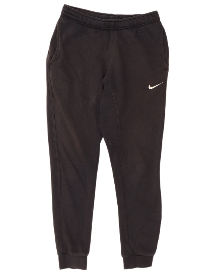 NIKE Herren-Trainingshose, Jogginghose, Größe S, Schwarz, Baumwolle