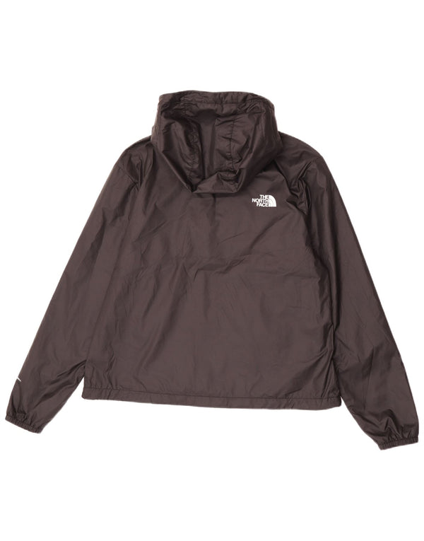 The North Face Damen Kapuzenpullover Regenjacke UK 16 Large Schwarz