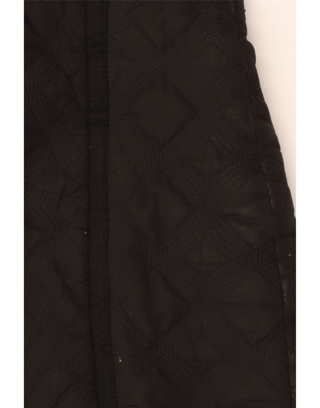 Desigual Damen Steppmantel mit Kapuze, gepolstert, EU 44, XL, Schwarz, Polyester