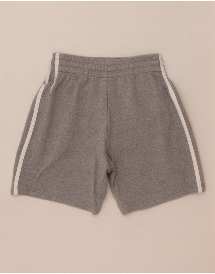 Adidas Herren-Sportshorts, Größe S, grau gefleckte Baumwolle