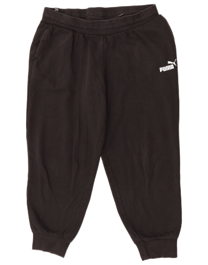Puma Herren-Trainingshose, Jogginghose, Größe L, Schwarz
