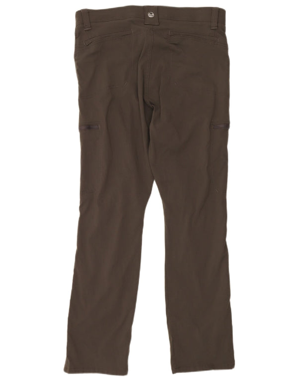 Wrangler Herren Slim Cargohose W36 L30 Graues Nylon