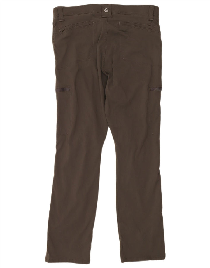 Wrangler Herren Slim Cargohose W36 L30 Graues Nylon