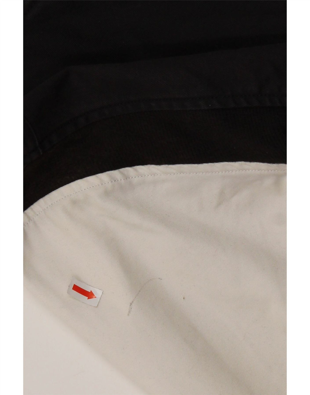 Adidas Herren Graphic Varsity Jacke UK 38 Mittelschwarze Colourblock-Baumwolle