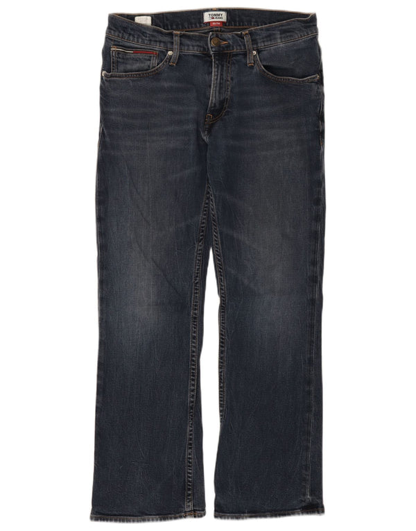 TOMMY HILFIGER Herren Bootcut Jeans W32 L30 Blau