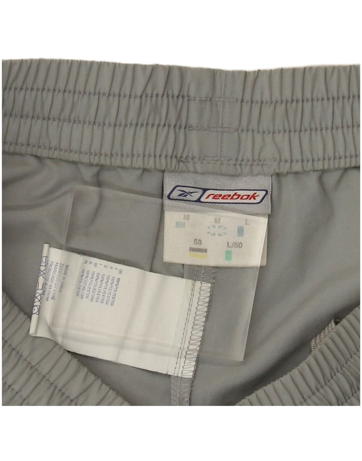 REEBOK Herren Sportshorts mittelgraues Polyester