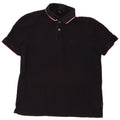 Armani Exchange Herren-Poloshirt XL, schwarz gestreift, Baumwolle