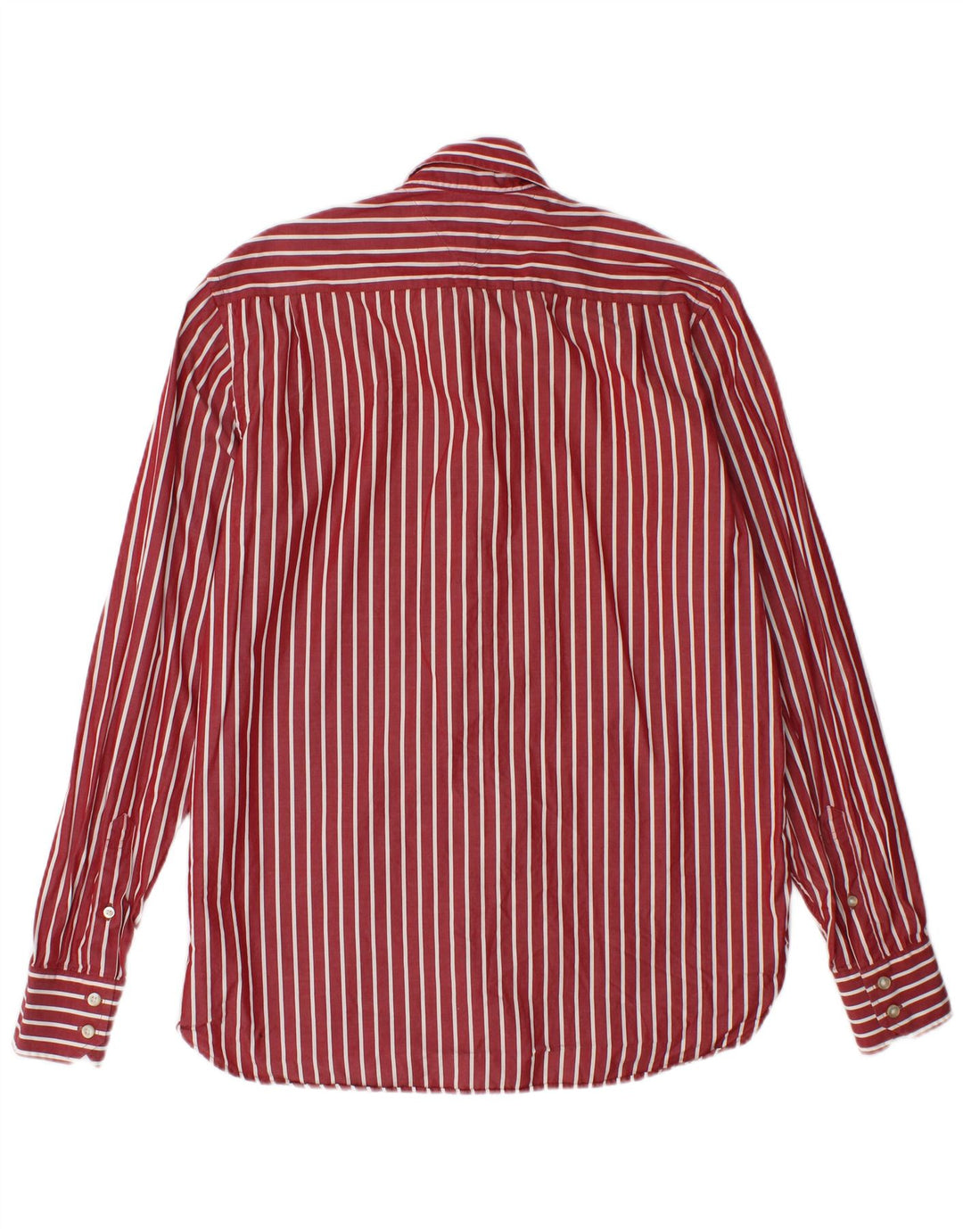 Tommy Hilfiger Herrenhemd, klein, rot gestreift, Baumwolle