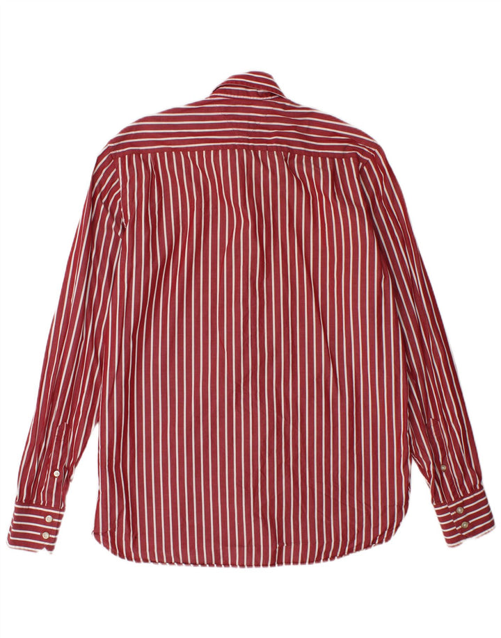 Tommy Hilfiger Herrenhemd, klein, rot gestreift, Baumwolle