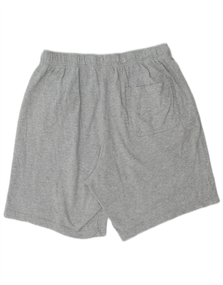 NIKE Herren-Sportshorts aus mittelgrauer Baumwolle