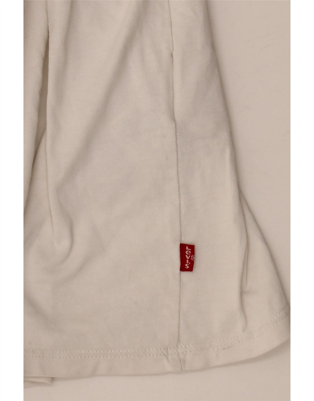 LEVI'S Damen Grafik-T-Shirt-Oberteil UK 20 2XL Weiß