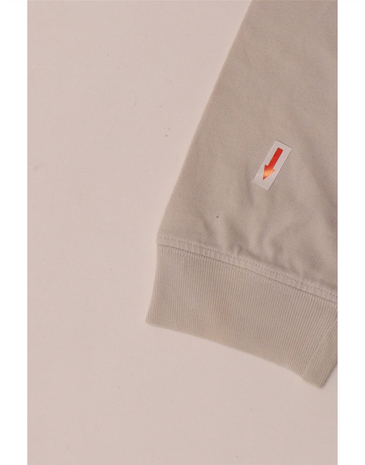 Champion Herren-Oberteil, langärmelig, groß, cremefarbene Baumwolle