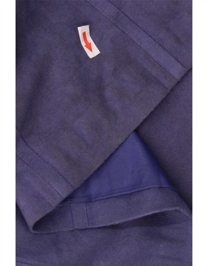 Cojana Damen-Mantel aus Wildlederimitat, UK 12, Mittelviolett, Polyester