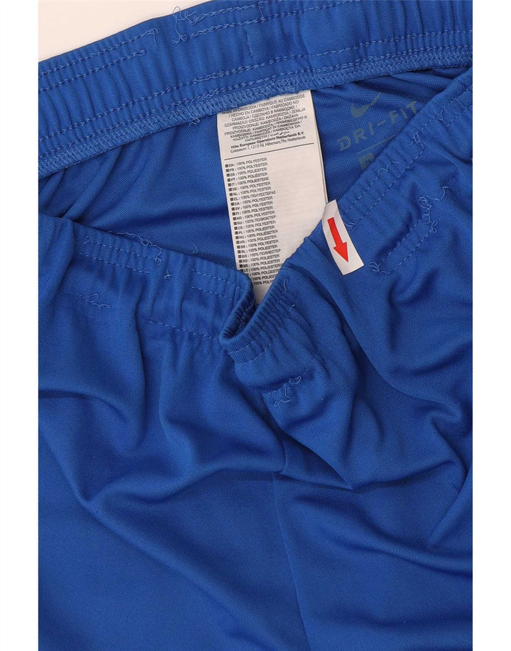 Nike Herren Dri Fit Sportshorts Mittelblaues Polyester