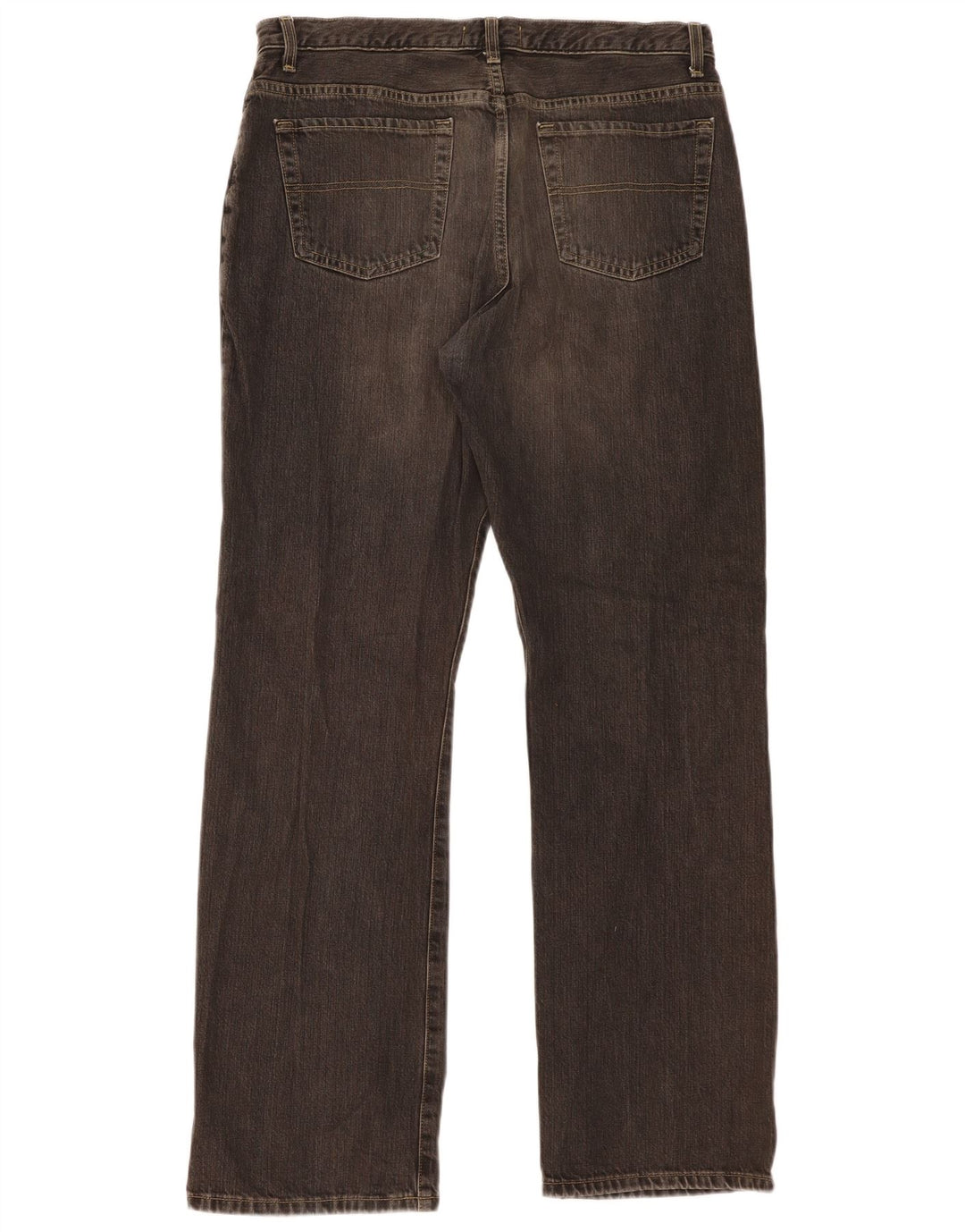Marks & Spencer Herren Straight Jeans W36 L33 Schwarze Baumwolle