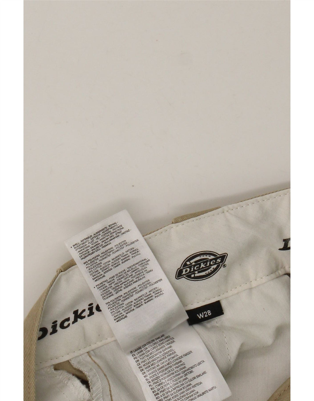 Dickies Gerade Herren-Chinohose W28 L25 Braunes Polyester