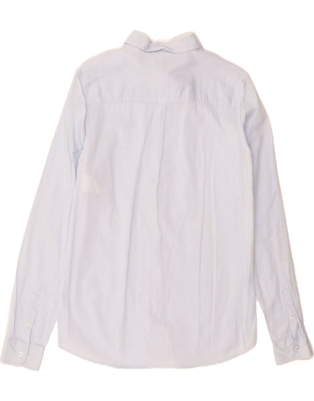 BENETTON Boys Shirt 13-14 Years 3XL Blue Cotton Classic Vintage Benetton and Second-Hand Benetton from Messina Hembry 