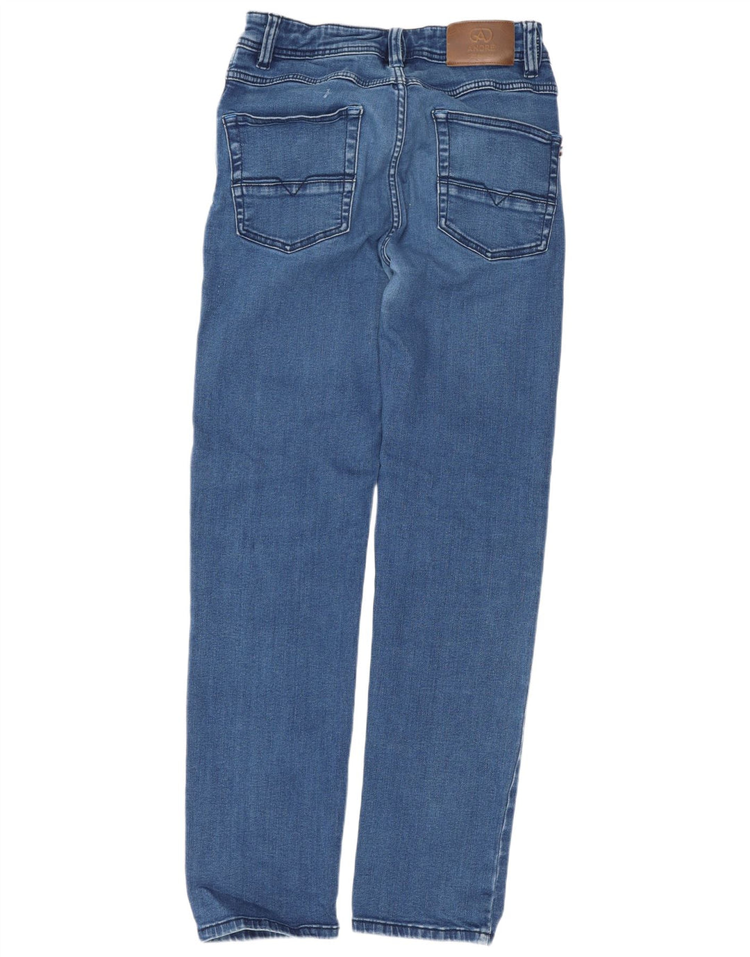 Andre Damen Modern Fit Slim Jeans W32 L29 Blaue Baumwolle