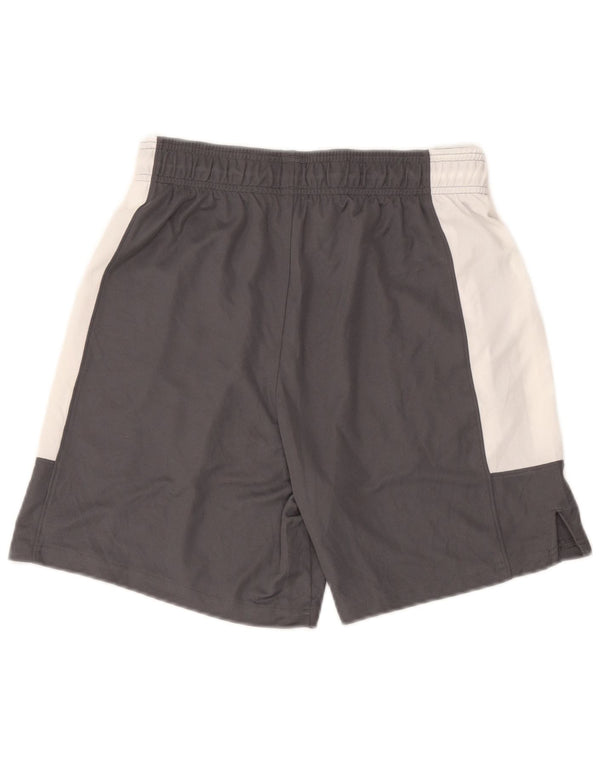 Under Armour Herren-Sportshorts aus mittelgrauem Colourblock-Polyester