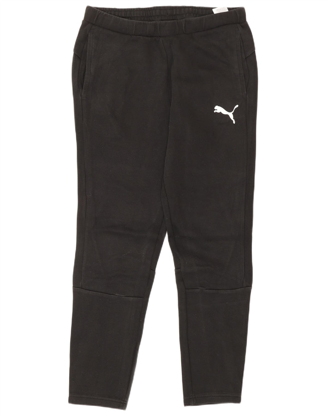 PUMA Herren-Trainingshose, mittelschwarz, Baumwolle