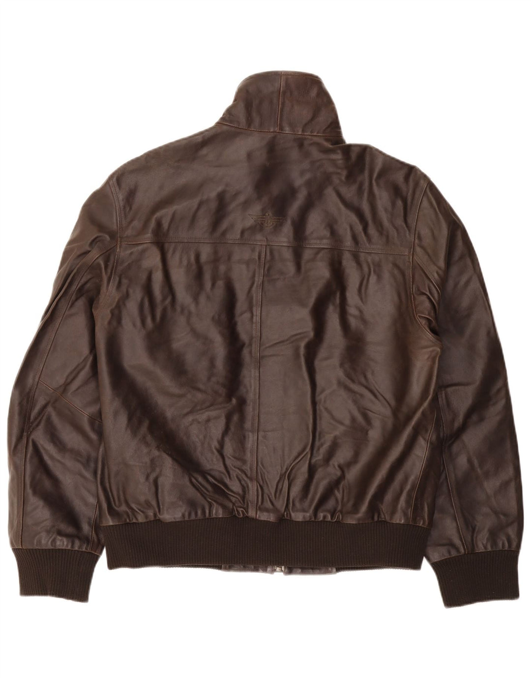 Dockers Herren Lederjacke UK 40 Large Braun