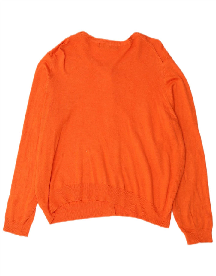 Marks & Spencer Damen Strickjacke UK 18 XL Orange