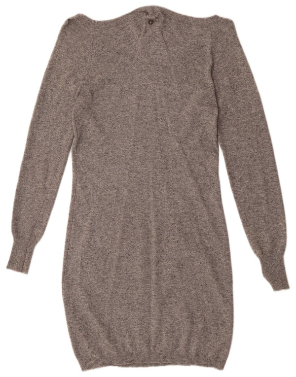 Playlife Damen Pulloverkleid UK 10 Small Grau