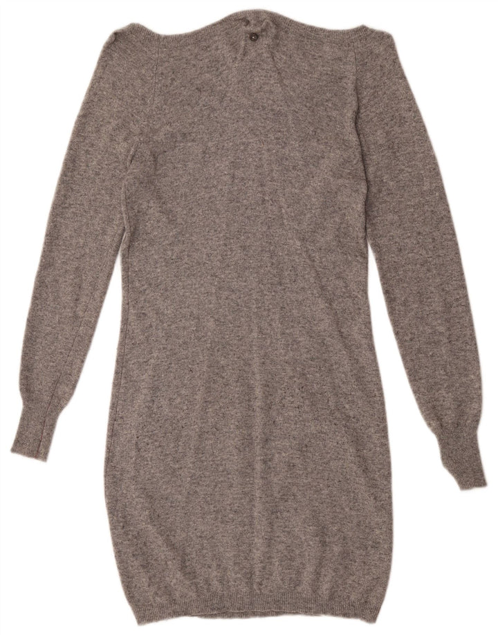 Playlife Damen Pulloverkleid UK 10 Small Grau