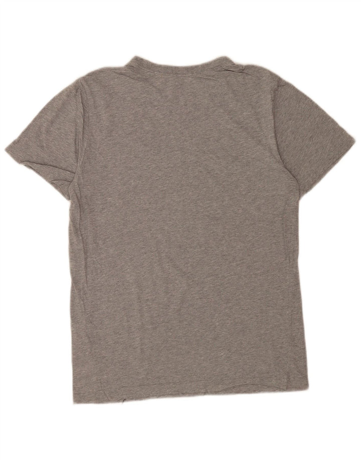 Nike Herren T-Shirt Top Small Grau gefleckte Baumwolle
