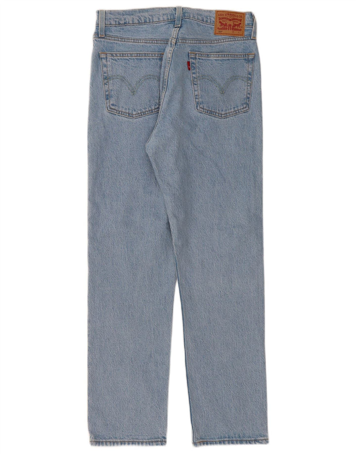 Levi's Damen 501 Straight Jeans W28 L28 Blaue Baumwolle