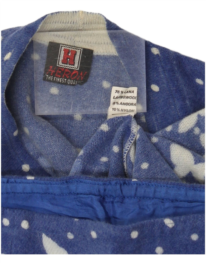 Heron Damen 2-teiliges Rockset UK 14 Medium W34 Blau gefleckter Schmetterling