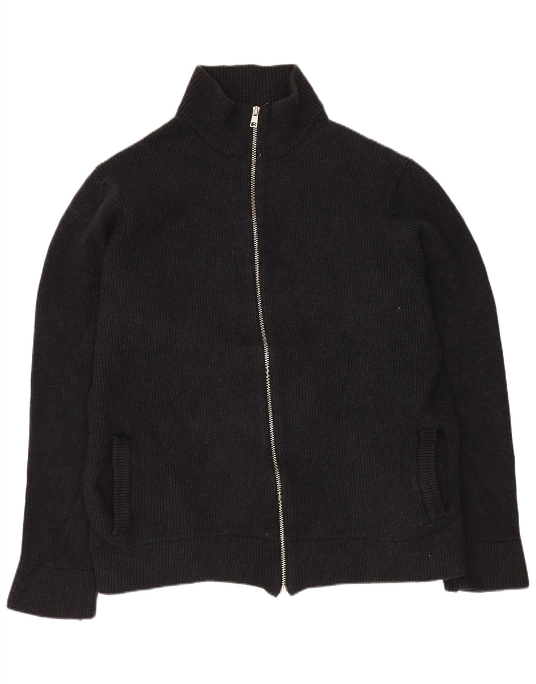 Marks & Spencer Damen Strickjacke UK 18 XL Schwarze Wolle