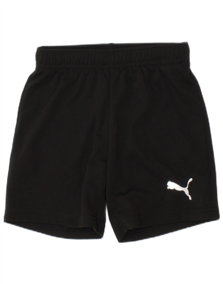 PUMA Jungen Sport Shorts 5-6 Jahre Schwarz