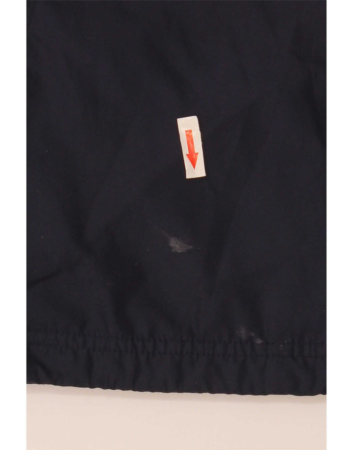 Fila Herren Regenjacke UK 38 Medium Marineblau Colourblock Polyester
