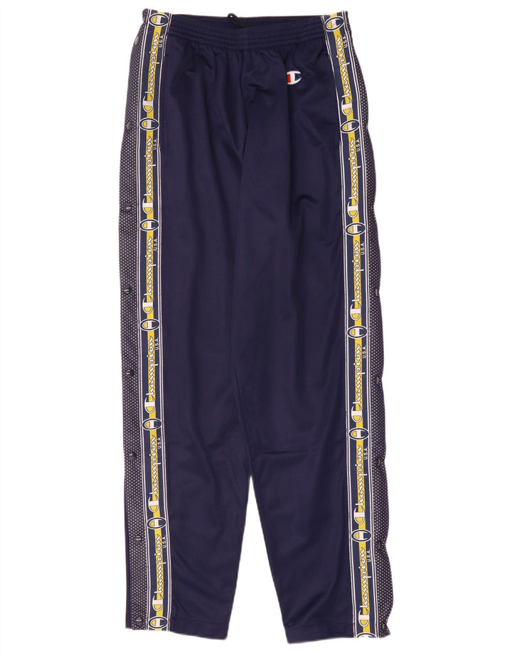 Champion Herren-Trainingshose mit USA-Grafik, Größe S, Marineblau, Polyester