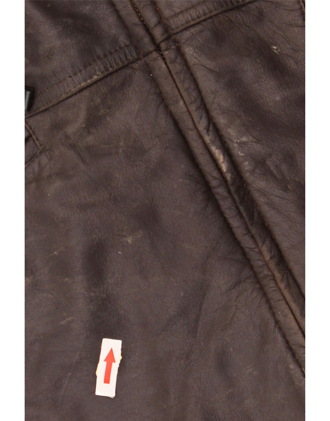 Vintage Herren Lederjacke UK 40 Großes braunes Leder