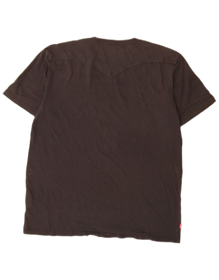 Levi's Herren-T-Shirt mit Grafik, XL, graue Baumwolle